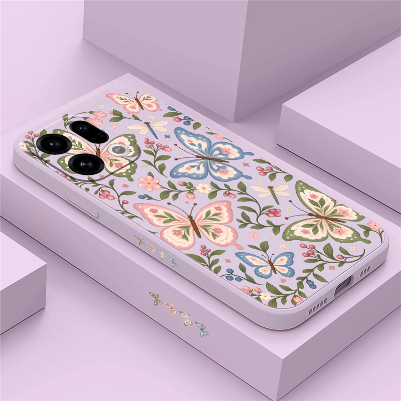 Oppo Reno 12 - เคสโทรศัพท์ลายผีเสื้อหลากสี สำหรับ OPPO Reno 16 FS