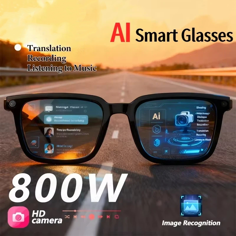 Smart Glasses Lens - แว่นตาอัจฉริยะ OnePlus AI 8K HD เปลี่ยนสีอัตโนมัติ