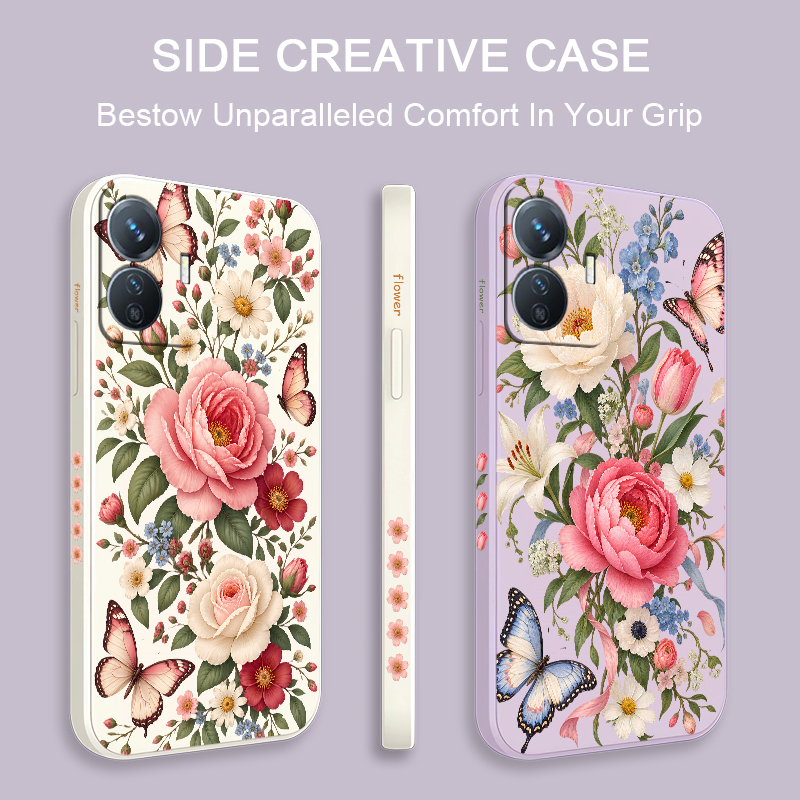 เคสลายดอกไม้ผีเสื้อ สำหรับ Viv - Vivo Y28 บทวิจารณ์และราคา