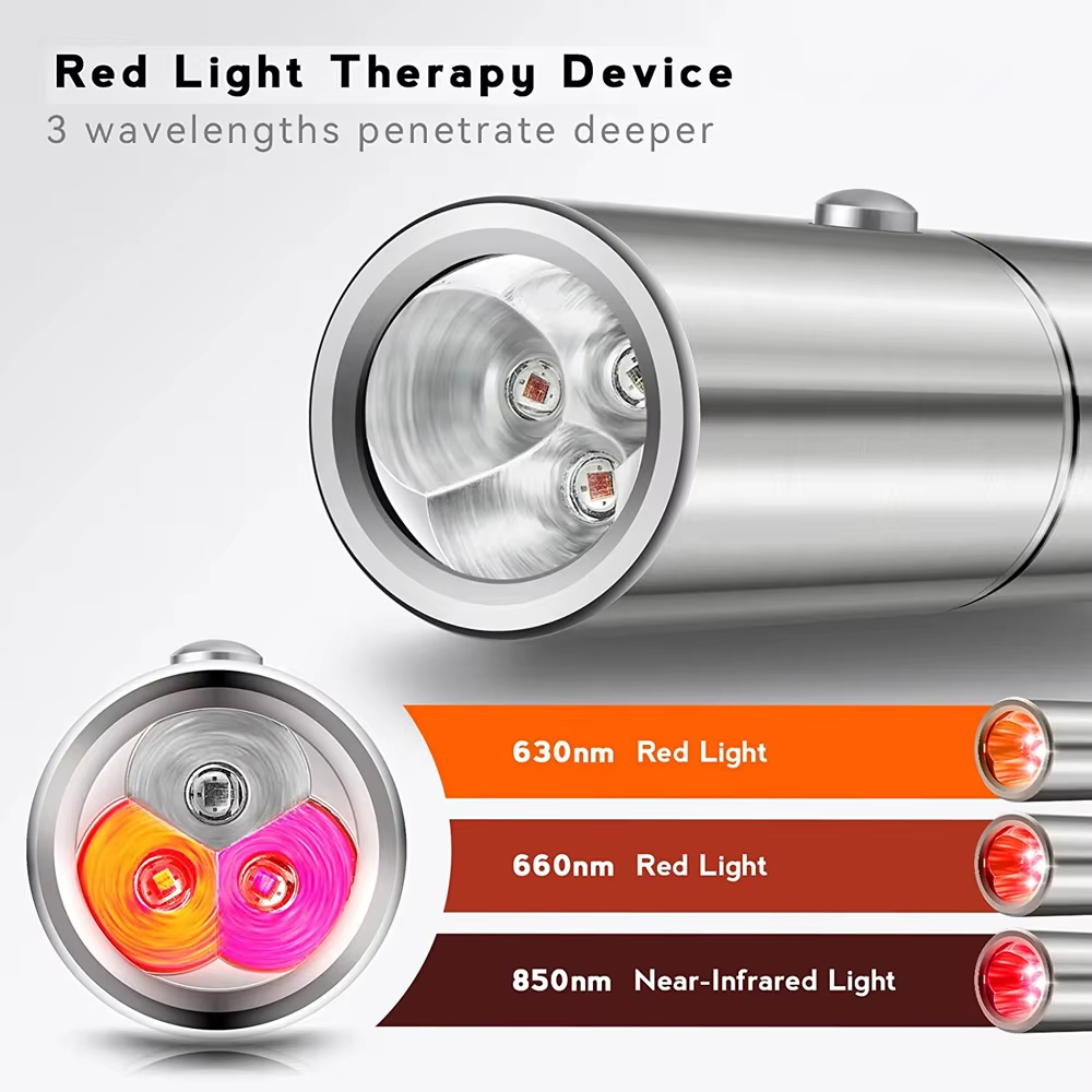 การบำบัดด้วยแสงสีแดง การบำบัดด - Galvanic Skin Sensor บทวิจารณ์และราคา