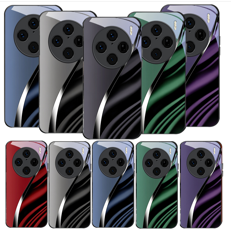 เคสโทรศัพท์แก้วสีดำลายพับแสงเง - Vivo X200 บทวิจารณ์และราคา