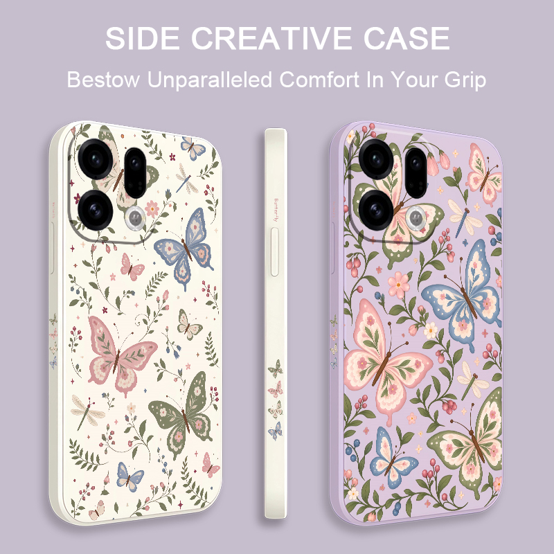 เคสโทรศัพท์ลายผีเสื้อหลากสี สำ - Oppo Reno 12 บทวิจารณ์และราคา