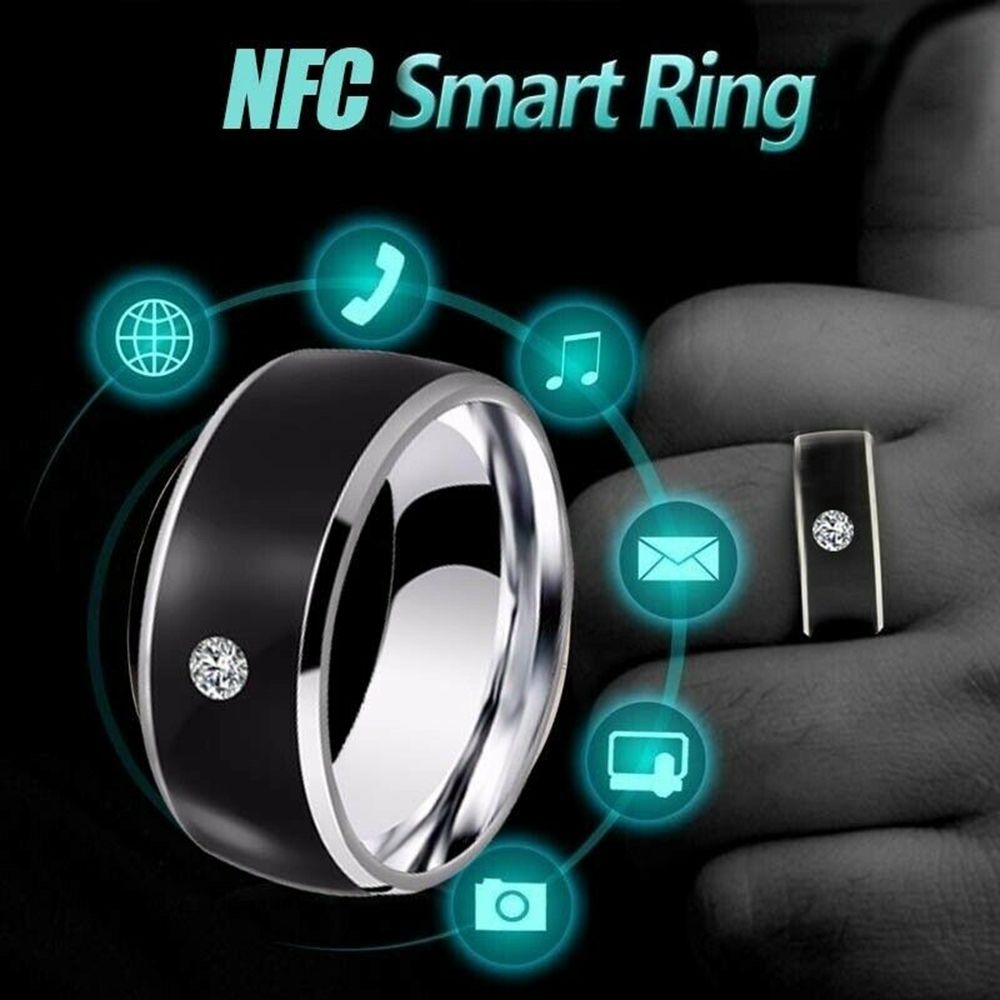 ใหม่แหวนอัจฉริยะ NFC แหวนกันน้ - Smart Ring Nfc Pay บทวิจารณ์และราคา